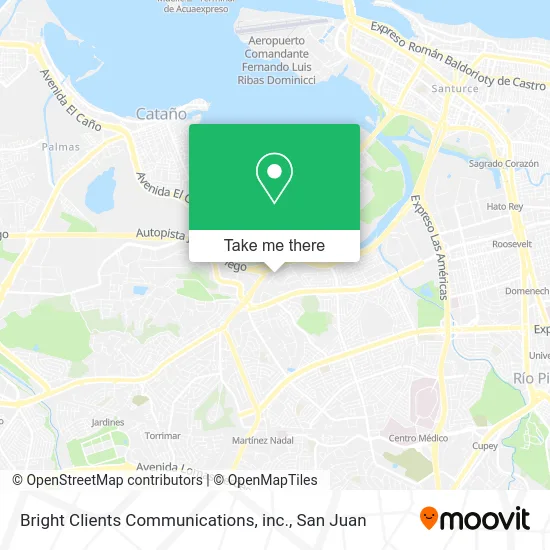 Bright Clients Communications, inc. map