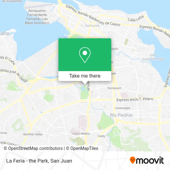 La Feria - the Park map