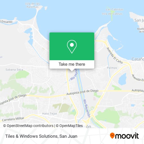Tiles & Windows Solutions map