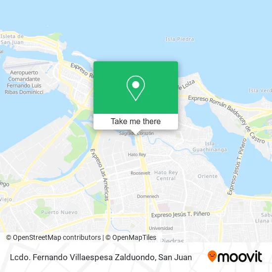 Mapa de Lcdo. Fernando Villaespesa Zalduondo