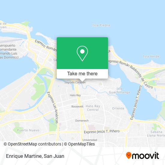 Mapa de Enrique Martine