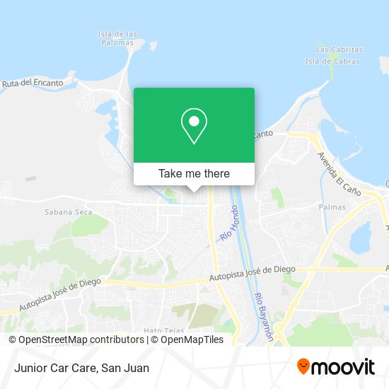 Mapa de Junior Car Care