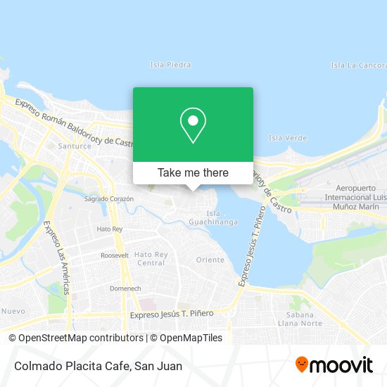 Colmado Placita Cafe map