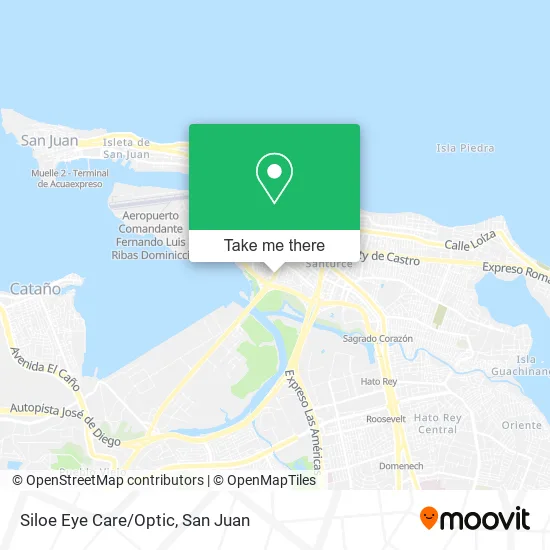 Siloe Eye Care/Optic map