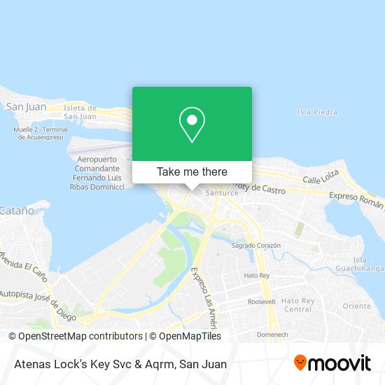Atenas Lock's Key Svc & Aqrm map