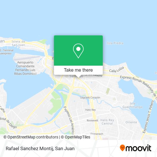 Rafael Sanchez Montij map