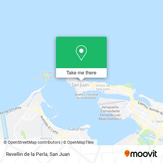 Mapa de Revellin de la Perla