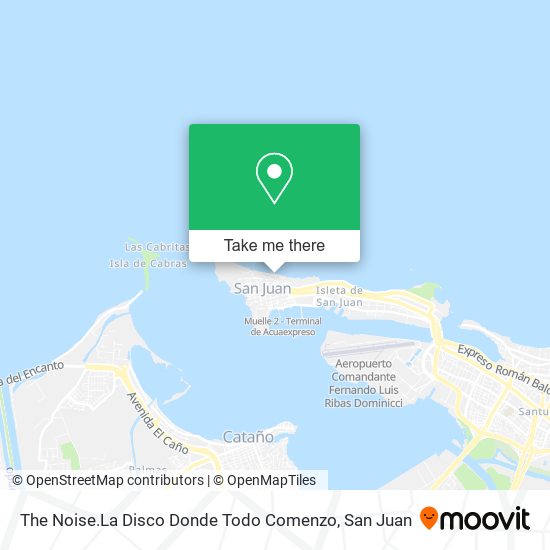 The Noise.La Disco Donde Todo Comenzo map