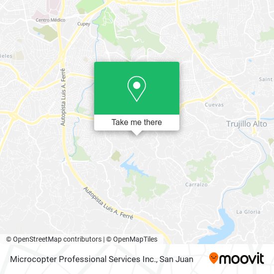 Microcopter Professional Services Inc. map