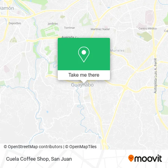 Cuela Coffee Shop map