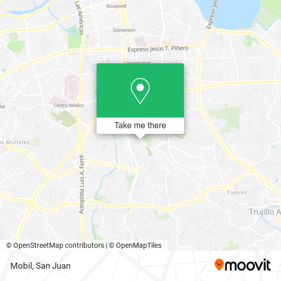 Mapa de Mobil