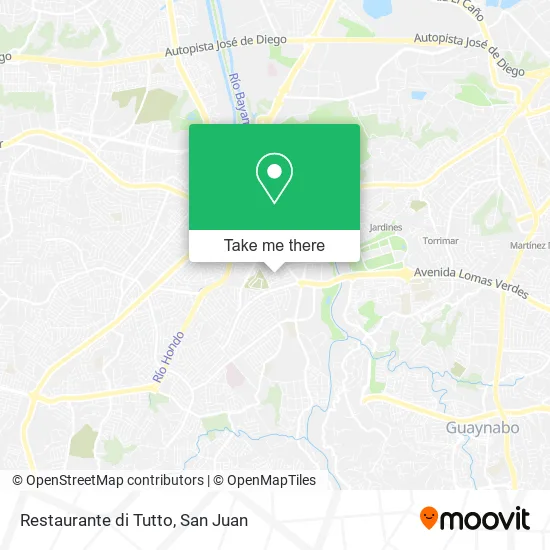 Restaurante di Tutto map