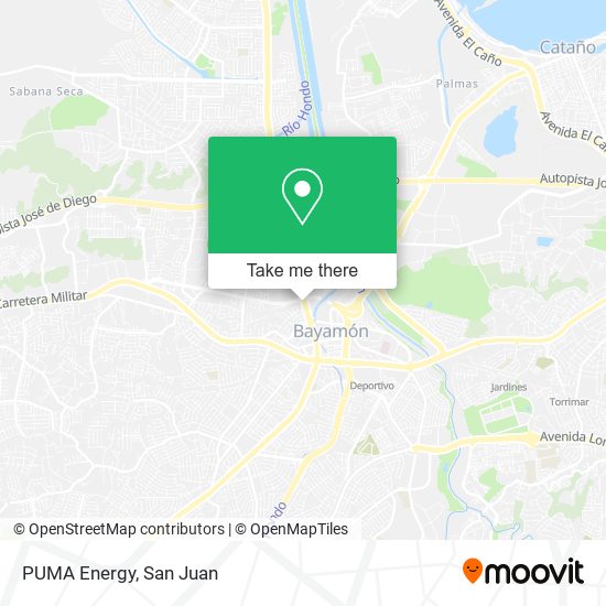 PUMA Energy map