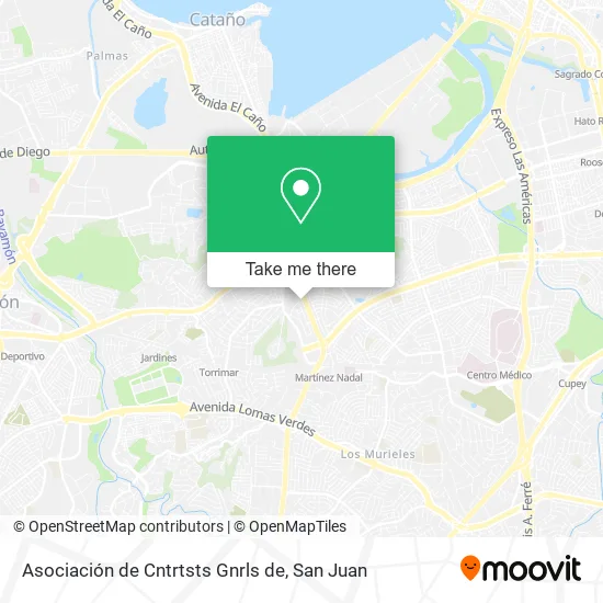 Asociación de Cntrtsts Gnrls de map