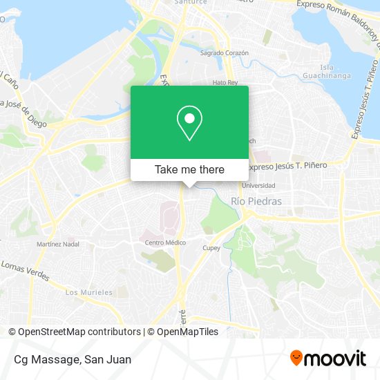 Mapa de Cg Massage
