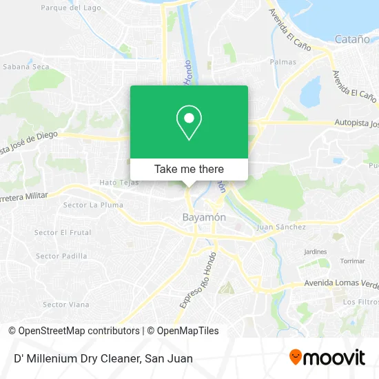 D' Millenium Dry Cleaner map