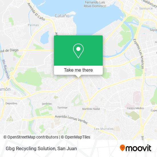 Gbg Recycling Solution map