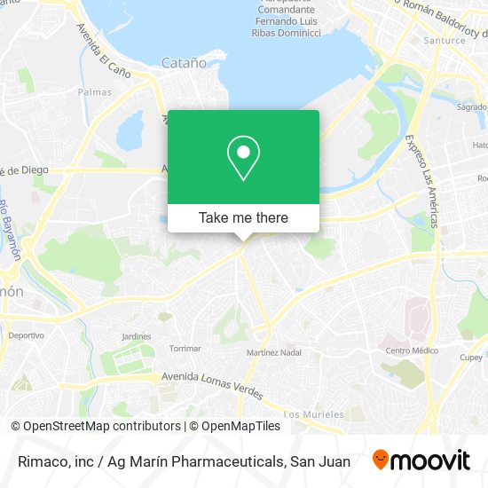 Rimaco, inc / Ag Marín Pharmaceuticals map