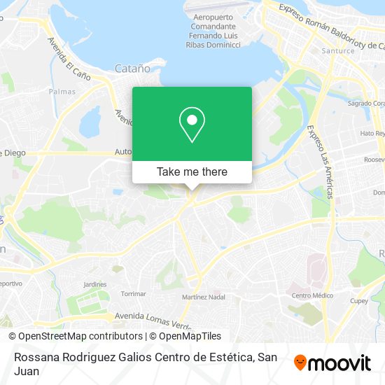 Rossana Rodriguez Galios Centro de Estética map