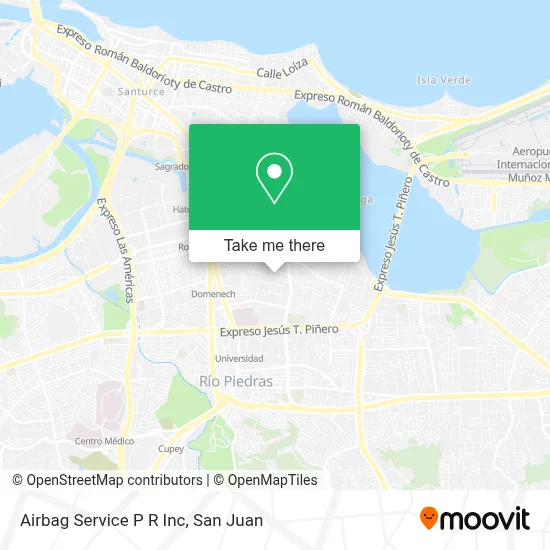 Mapa de Airbag Service P R Inc