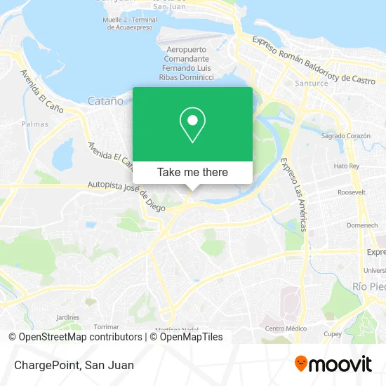 ChargePoint map