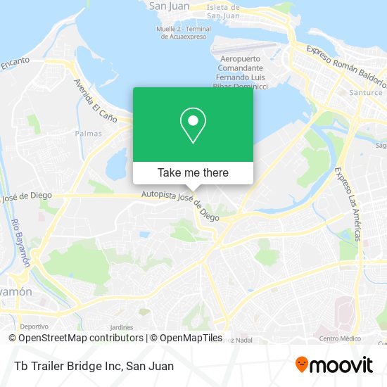 Tb Trailer Bridge Inc map
