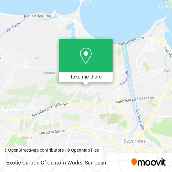 Exotic Carbón Cf Custom Works map