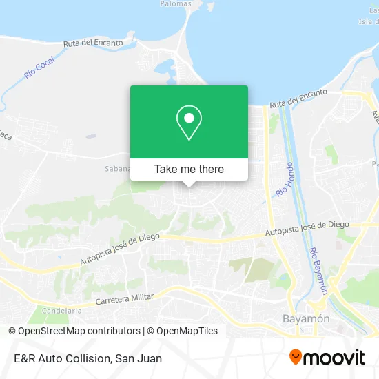 Mapa de E&R Auto Collision