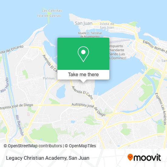 Legacy Christian Academy map