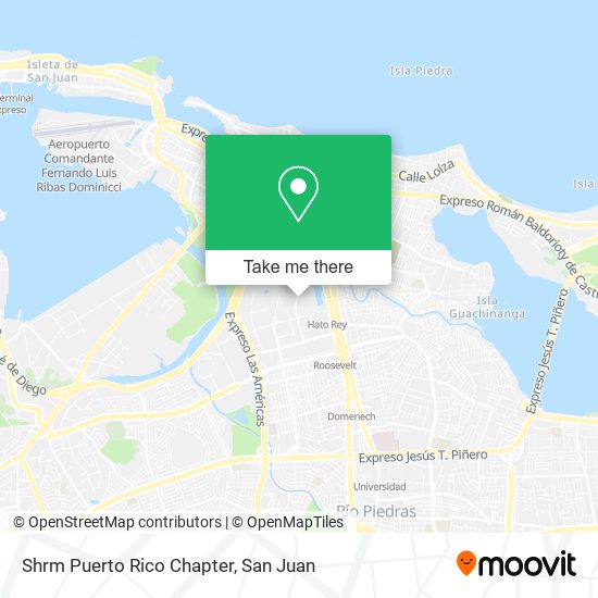 Shrm Puerto Rico Chapter map