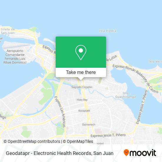 Geodatapr - Electronic Health Records map