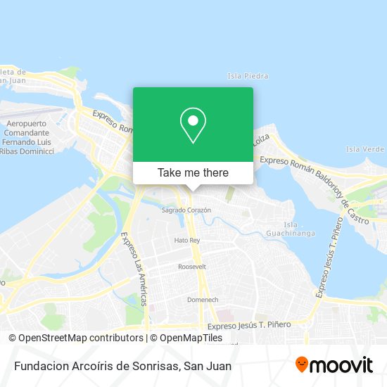 Fundacion Arcoíris de Sonrisas map