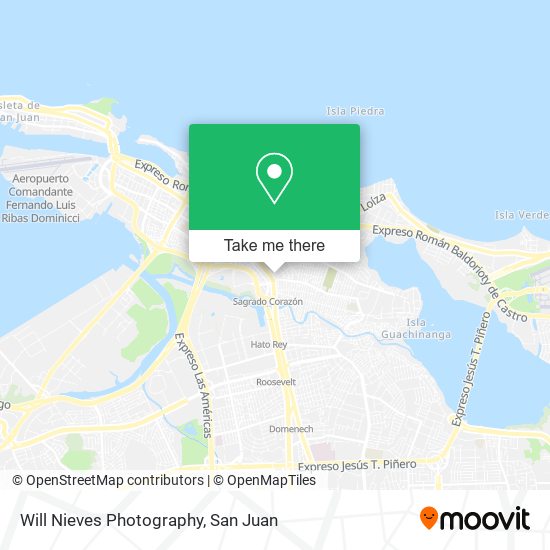 Will Nieves Photography map