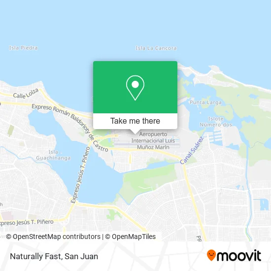 Mapa de Naturally Fast