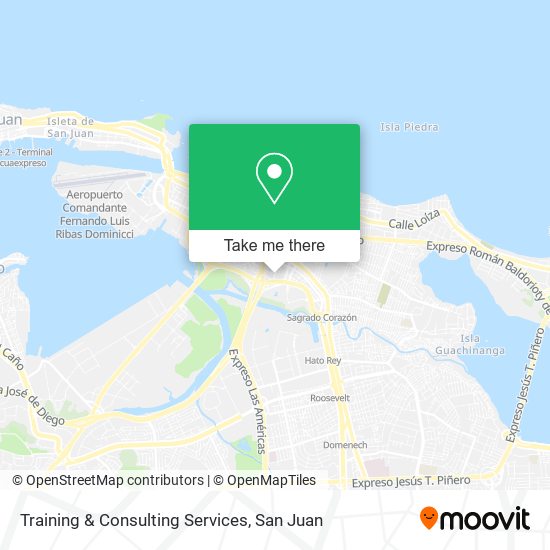 Training & Consulting Services map