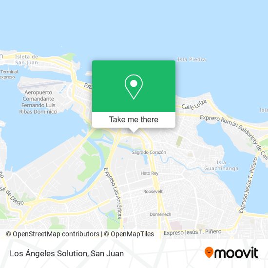 Los Ángeles Solution map
