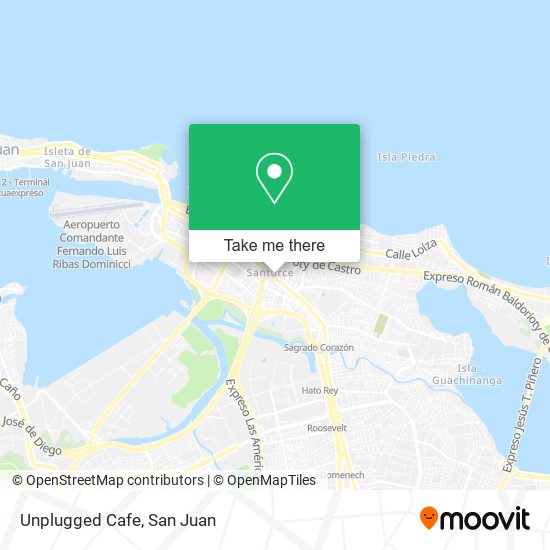 Unplugged Cafe map