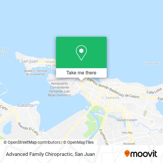 Advanced Family Chiropractic map