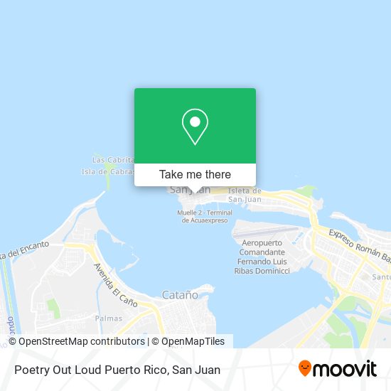 Poetry Out Loud Puerto Rico map