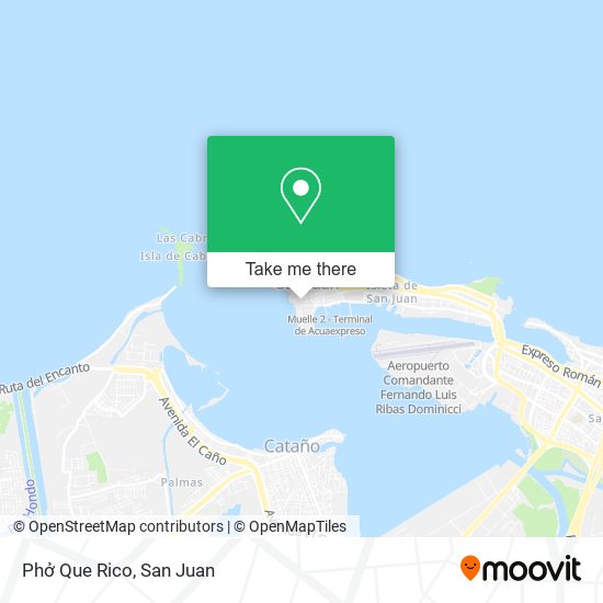 Phở Que Rico map