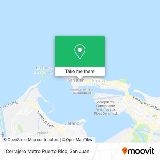 Cerrajero Metro Puerto Rico map