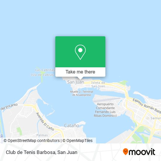 Club de Tenis Barbosa map