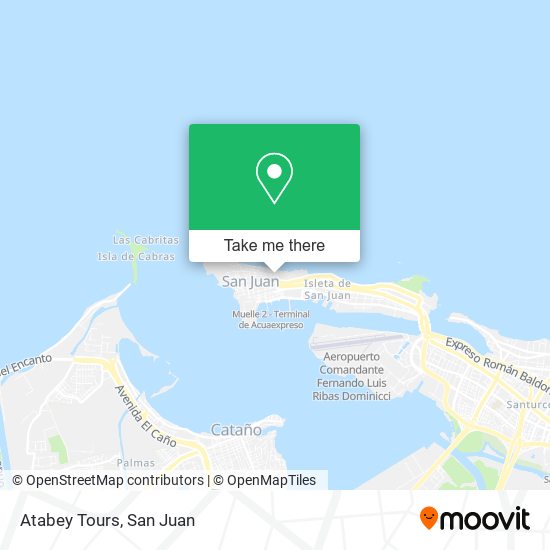 Atabey Tours map