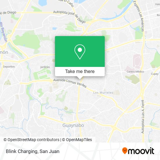 Mapa de Blink Charging