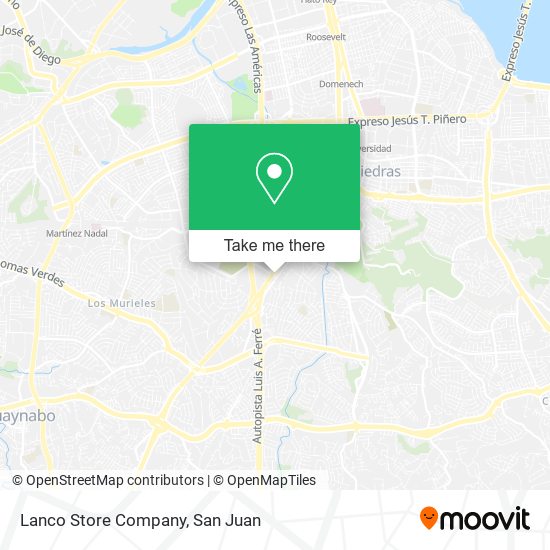 Lanco Store Company map