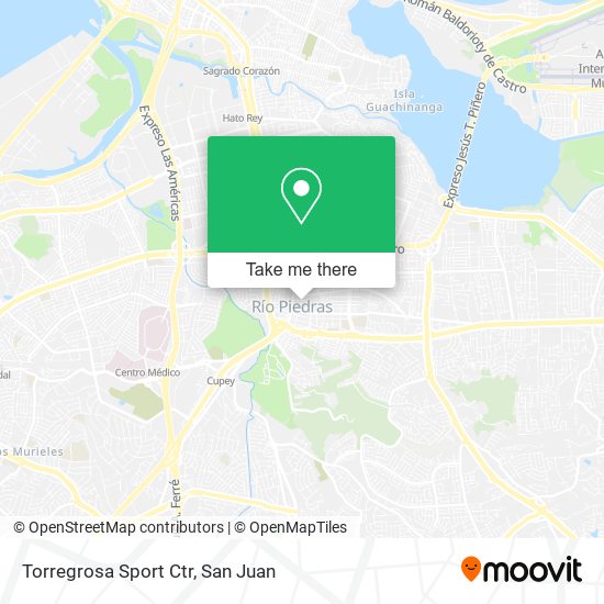 Torregrosa Sport Ctr map