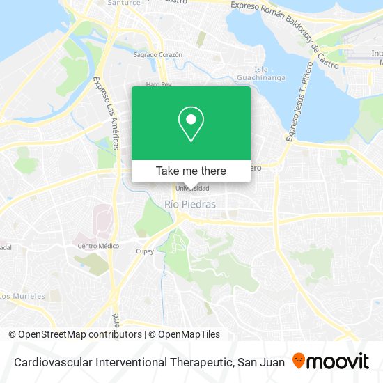 Cardiovascular Interventional Therapeutic map