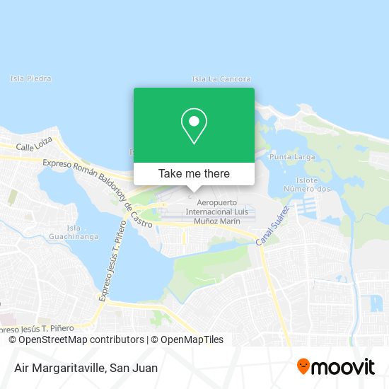 Mapa de Air Margaritaville