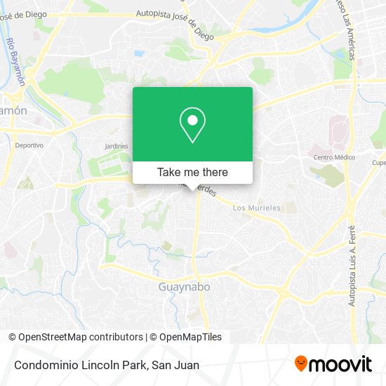 Condominio Lincoln Park map