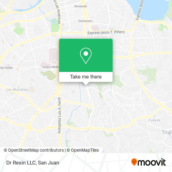 Mapa de Dr Resin LLC
